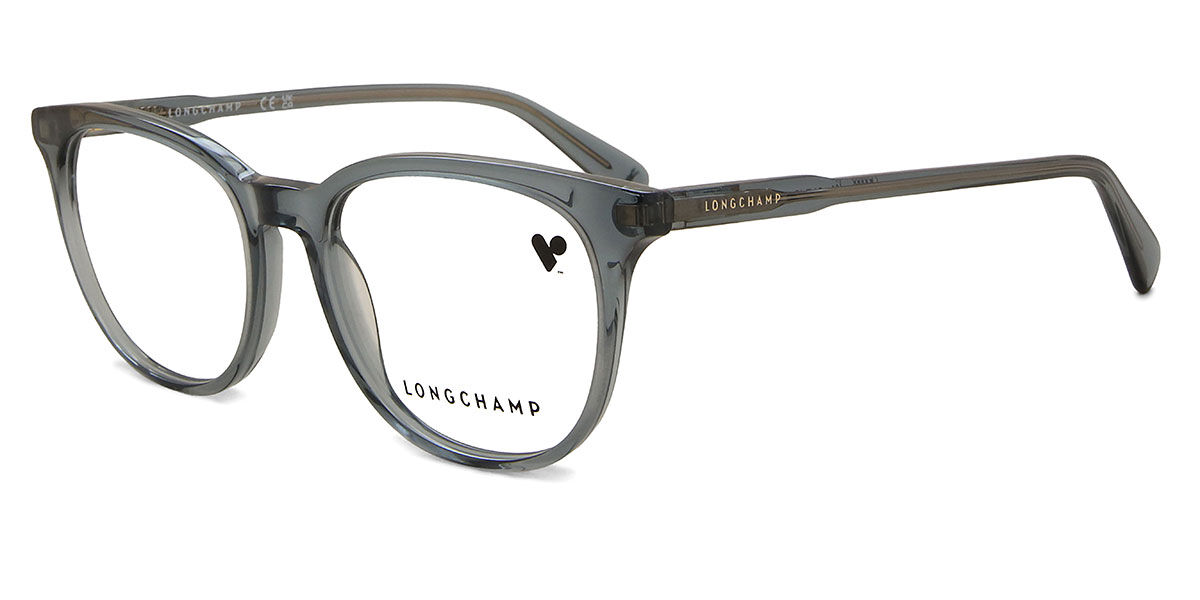 Longchamp LO2693 400 Oval Transparent Grey Eyeglasses