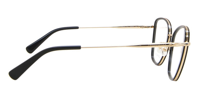 Longchamp LO2150 N 001 Butterfly Black Gold Eyeglasses 