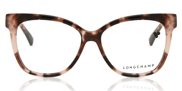 Longchamp LO2704 690 Square Tortoise Rose Eyeglasses  display picture 1