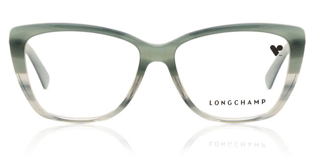 Longchamp Cat Eye Frame Sunglasses Grey Silver Longchamp Grey Cat Eye Ladies Sunglasses LO686S 001 51  main image 2