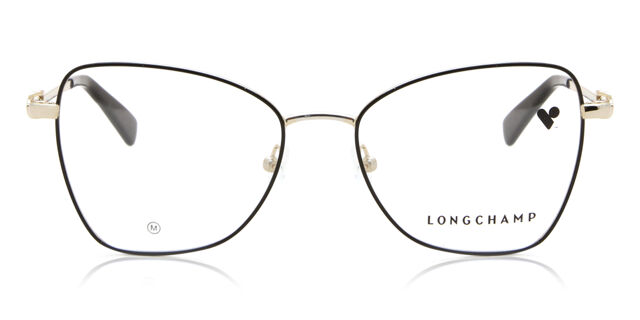 Longchamp LO2157 728 Cat Eye Gold Black Eyeglasses  display picture 3