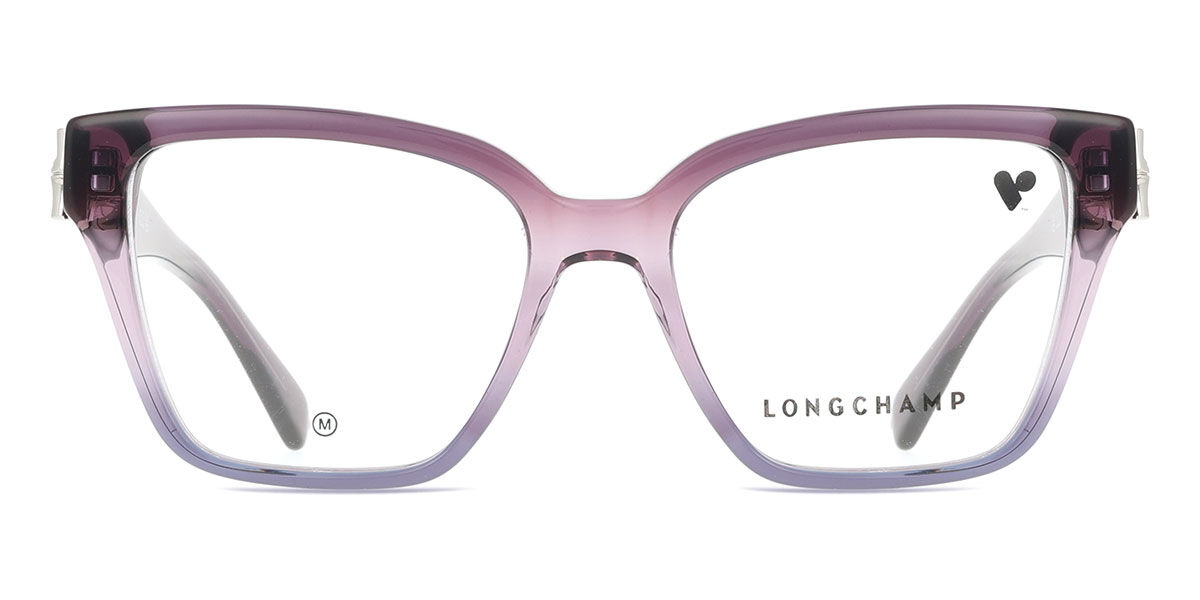 Longchamp LO2733 500 Transparent Gradient Purple Eyeglasses