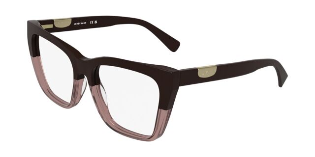 Longchamp LO2786MAG-SET with Clip-On 218 Cat Eye Dark Brown  display picture 1