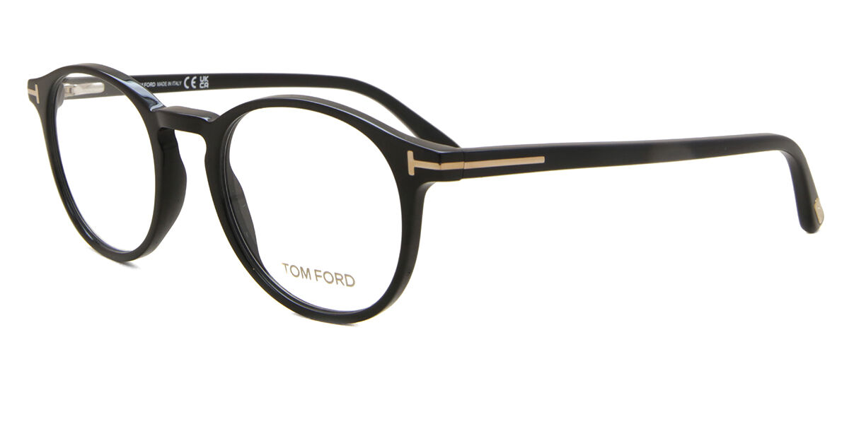 Tom Ford FT5294 001 Shiny Black Eyeglasses | SmartBuyGlasses US