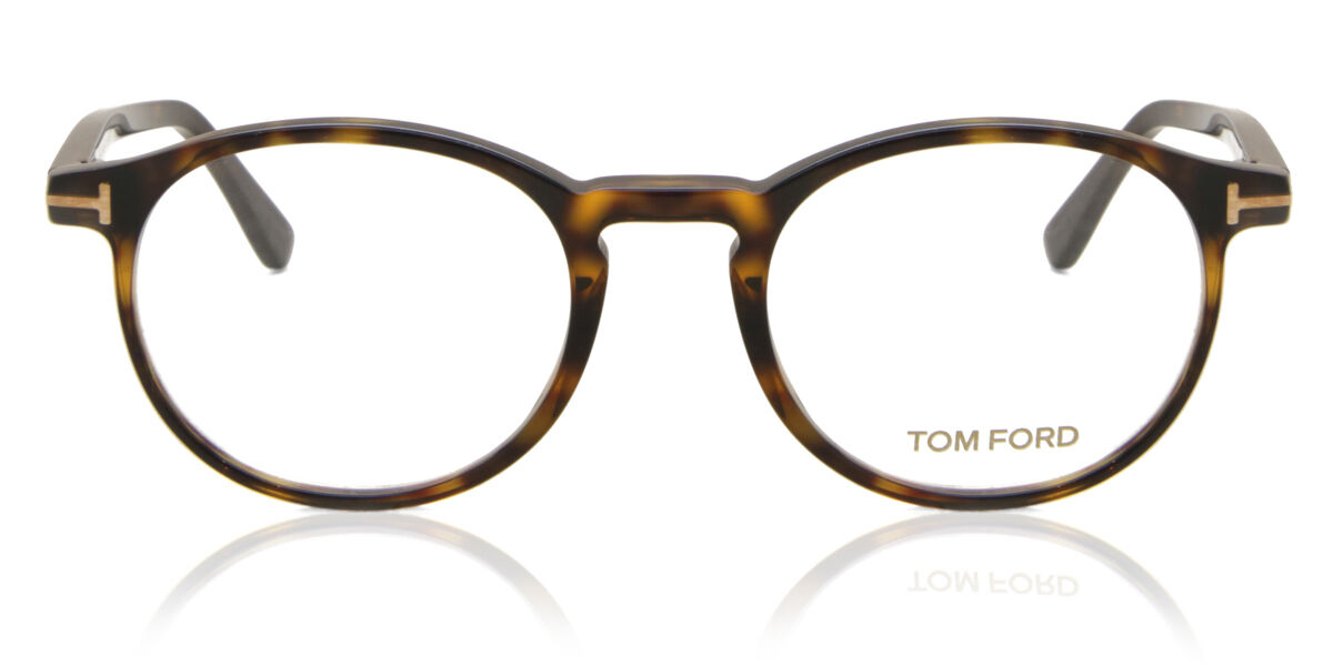 Tom Ford FT5294 052 Oval Dark Tortoise Eyeglasses | SmartBuyGlasses US