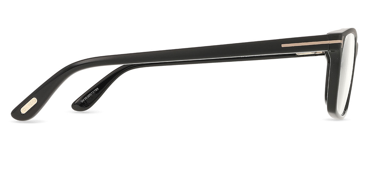 Tom Ford FT5295 002 Rectangle Matte Black Eyeglasses