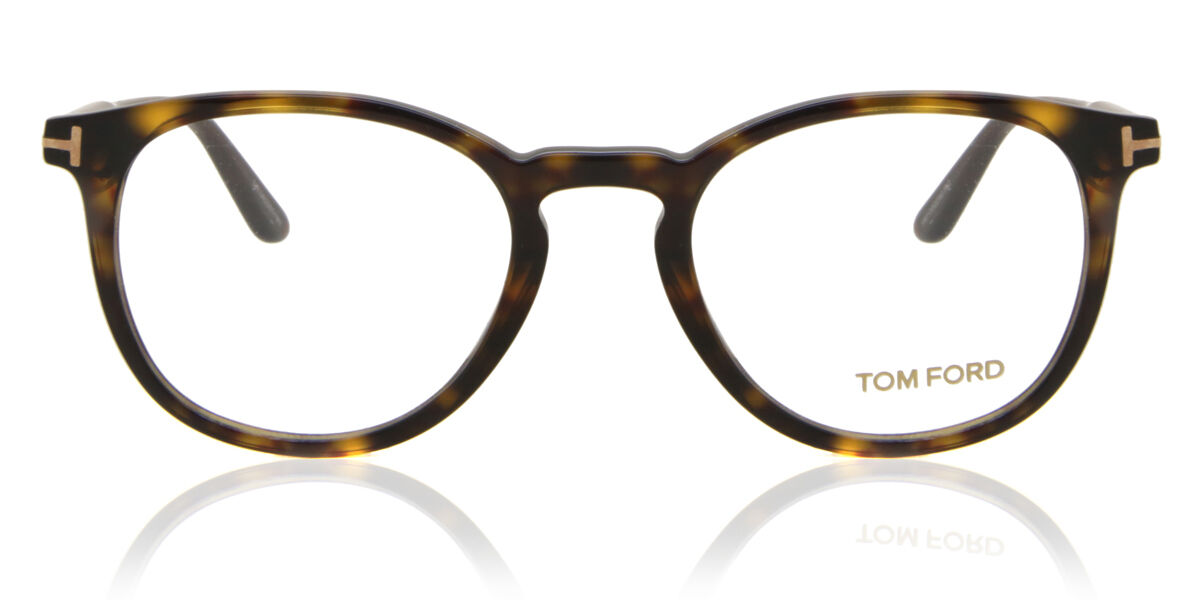 Toa517様 Tom Ford FT5401 052 Round Tortoise Eyeglasses | SmartBuyGlasses US