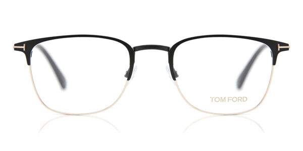 Tom Ford FT5453 002 Browline Black Eyeglasses | SmartBuyGlasses US