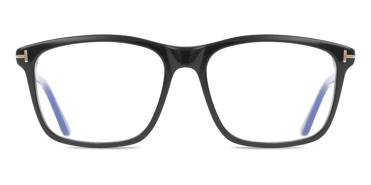 Tom Ford FT5295 002 Rectangle Matte Black Eyeglasses