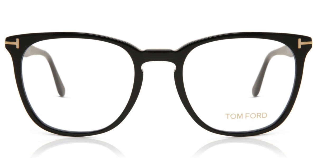 Tom Ford FT5506 001 Shiny Black Eyeglasses | SmartBuyGlasses US