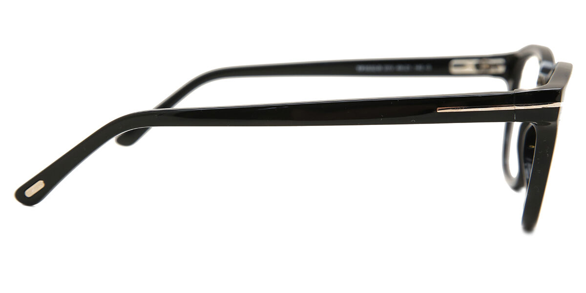 Tom Ford FT5532-B with Clip-On 01V Blue-Light Block Square Black