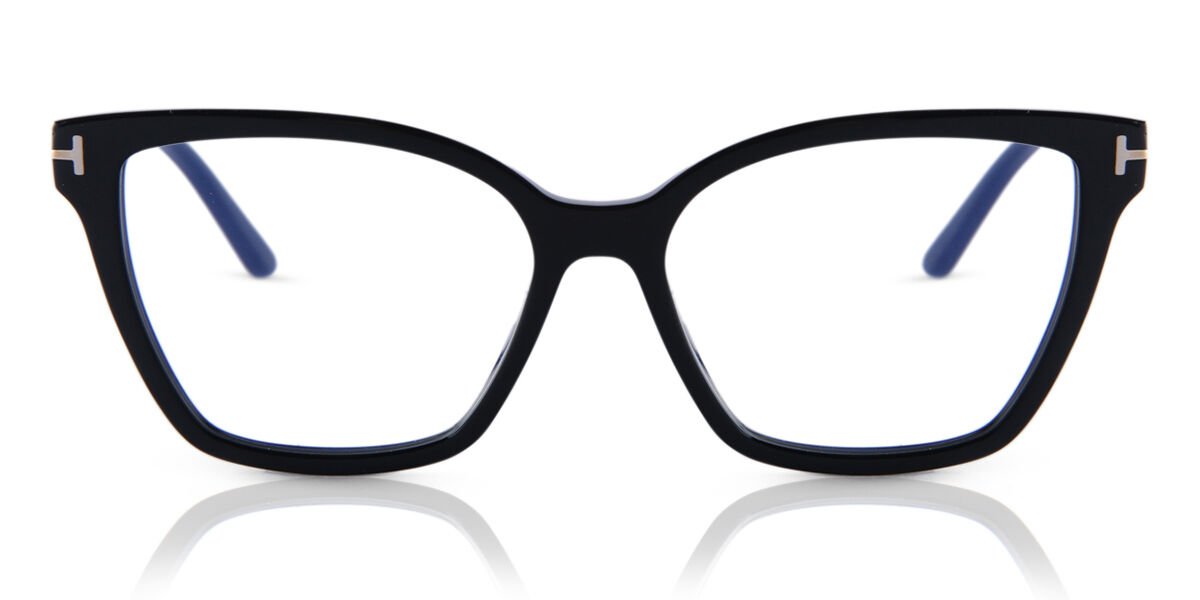 Tom Ford FT5641-B with Clip-On 001 Blue-Light Block Black