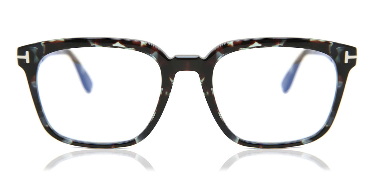 Tom Ford FT5626-B 056 Blue-Light Block Tortoise Eyeglasses