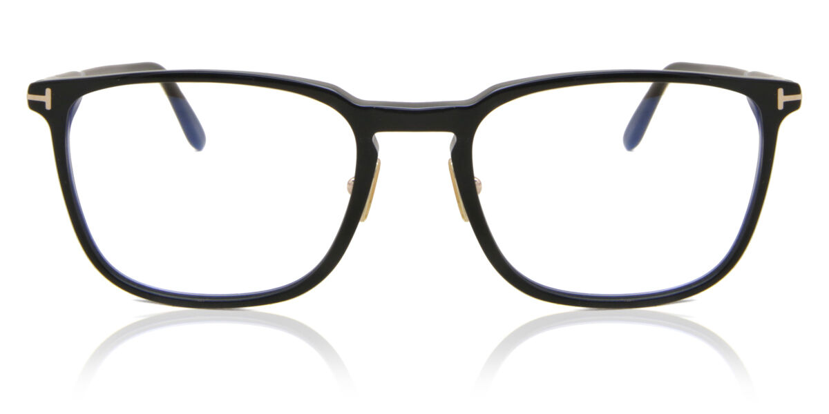 TOM FORD トムフォード メガネ　FT5699B 001 ブラック Tom Ford FT5699-B 001 Blue-Light Block Shiny Black Eyeglasses