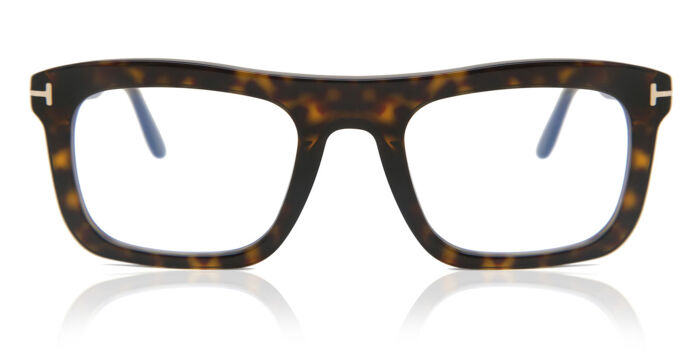 Tom Ford FT5379 005 Square Black Tortoise Eyeglasses 