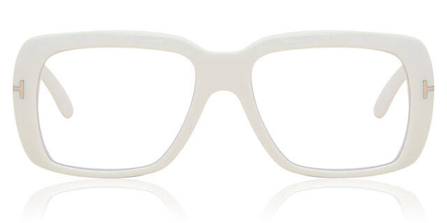 Tom Ford FT5822-B 025 Blue-Light Block Square Ivory White  display picture 3