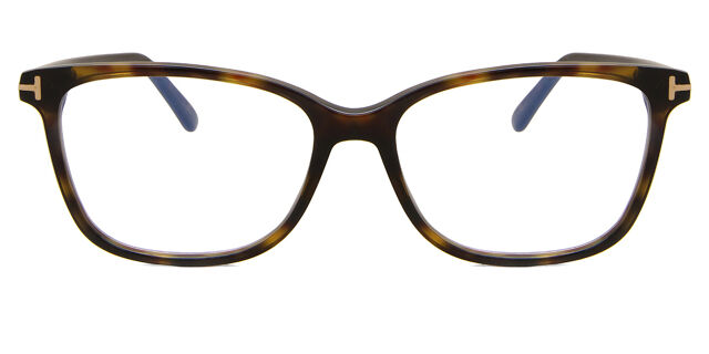 Tom Ford FT5842-B 052 Blue-Light Block Square Dark Tortoise  display picture 1