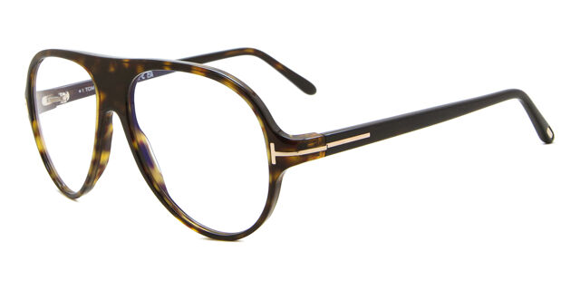 Tom Ford FT5012-B Blue-Light Block 052 Pilot Dark Tortoise  display picture 1