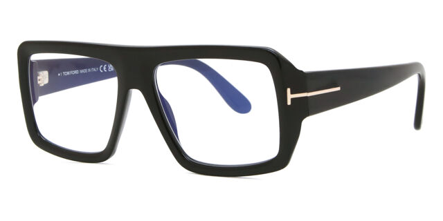 Tom Ford FT5903-B 001 Blue-Light Block Square Shiny Black  display picture 1