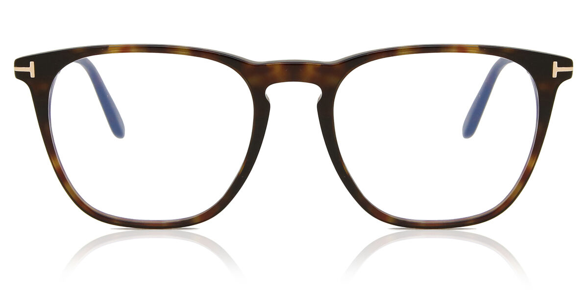 Tom Ford FT5937-B 052 Blue-Light Block Square Dark Tortoise