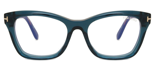 Tom Ford FT5909-B 092 Blue-Light Block Cat Eye Transparent  display picture 3