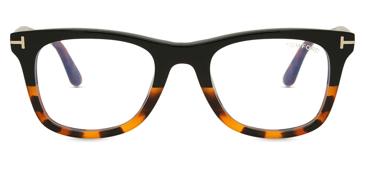 Tom Ford FT5970-B with Clip-On 005 Blue-Light Block Square Black
