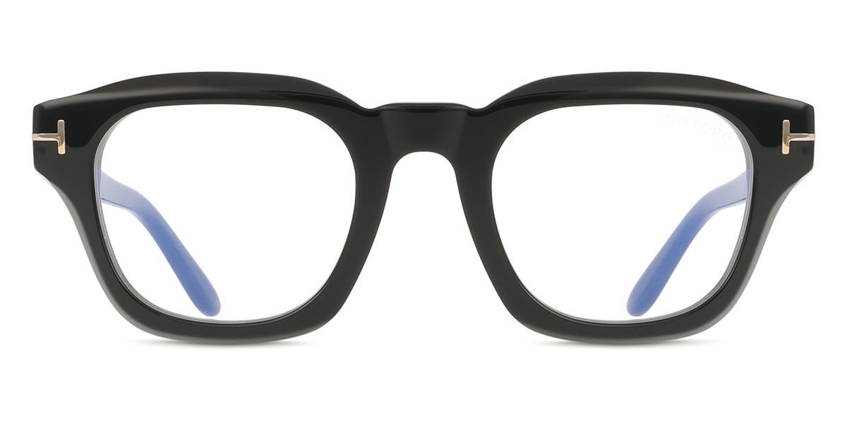 Tom Ford FT6083-B 001 Blue-Light Block Square Shiny Black