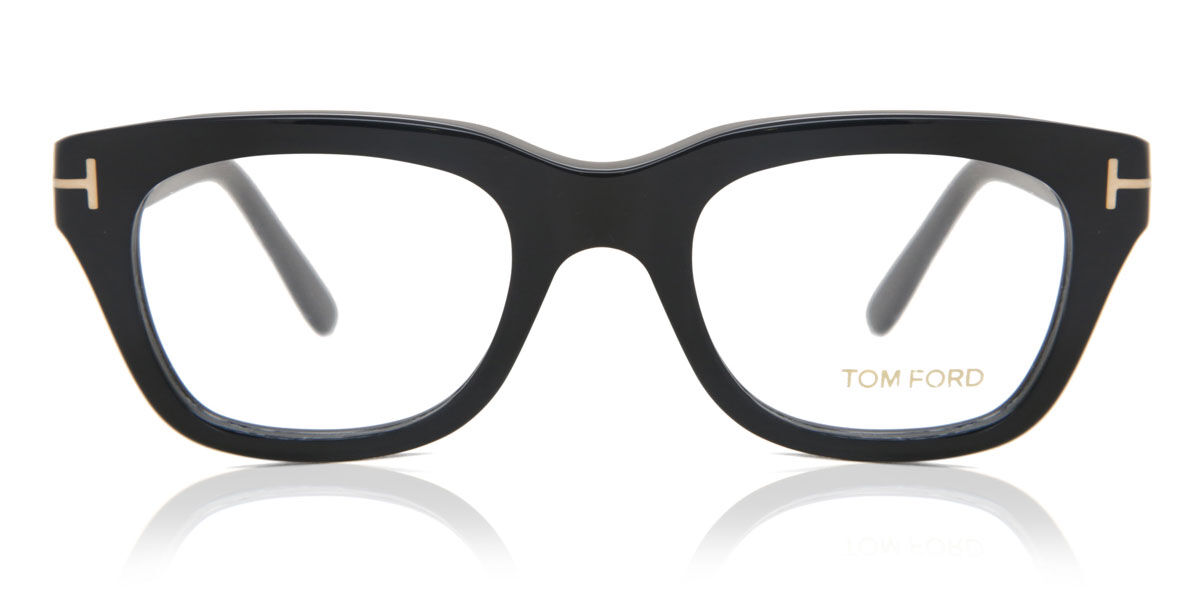 Tom Ford FT5178 001 Square Black Eyeglasses | SmartBuyGlasses US