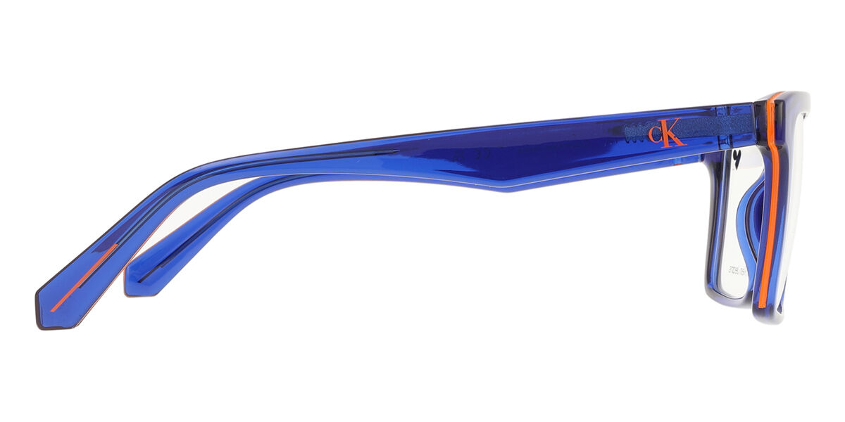 Calvin Klein Jeans CKJ23611 400 Square Transparent Blue Eyeglasses