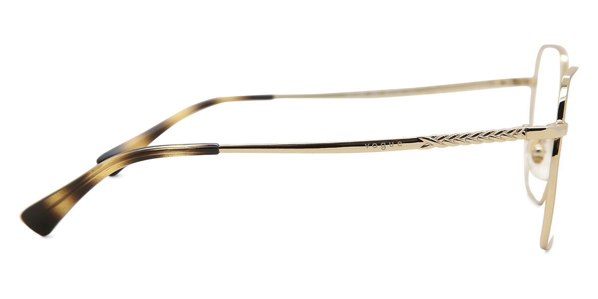 Vogue Eyewear VO4196 848 Geometric Pale Gold Eyeglasses