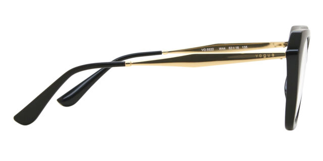 Vogue Eyewear VO5522 W44 Cat Eye Black Eyeglasses  display picture 1