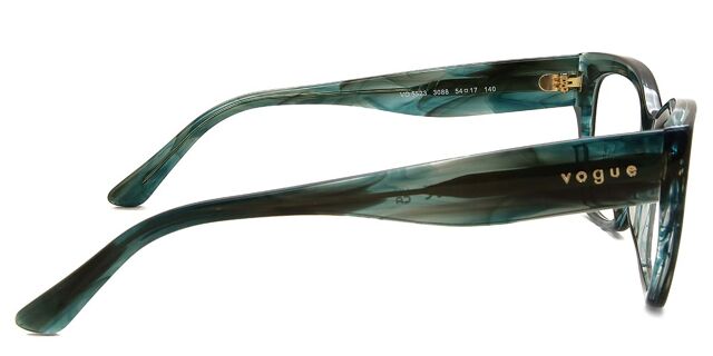 Vogue Eyewear VO5523 3088 Cat Eye Green Tortoise Eyeglasses  display picture 2