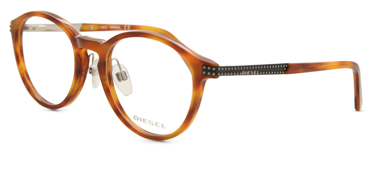 Diesel DL5233 054 Tortoiseshell Eyeglasses | SmartBuyGlasses US