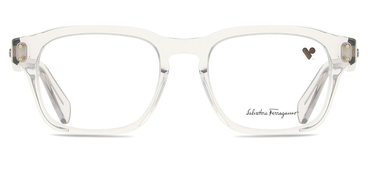 Salvatore Ferragamo SF 2958 050 Square Transparent Grey  display picture 1