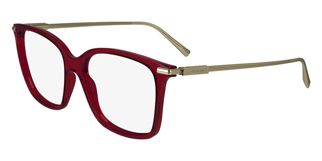Salvatore Ferragamo SF 2992 612 Square Transparent Burgundy  display picture 1
