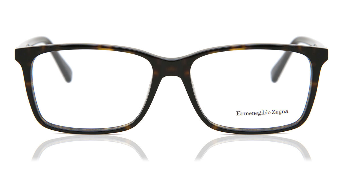 Ermenegildo Zegna EZ5056 069 Rectangle Tortoise Eyeglasses