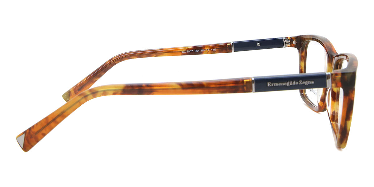 Ermenegildo Zegna EZ5037 054 Rectangle Tortoise Eyeglasses