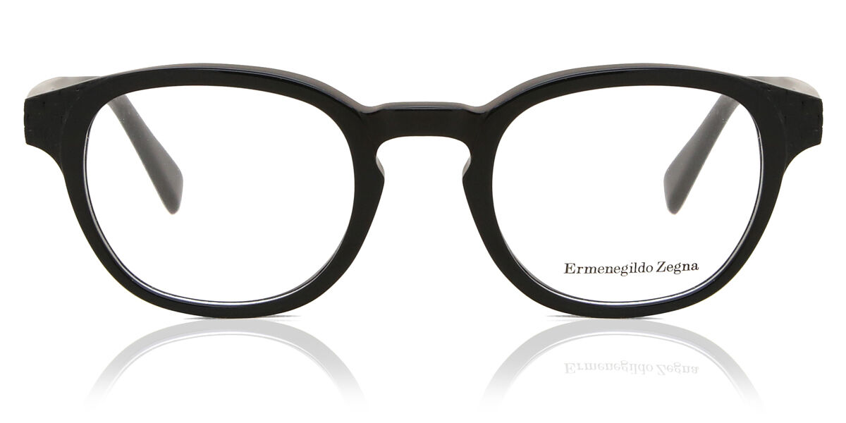 Ermenegildo Zegna EZ5056 069 Rectangle Tortoise Eyeglasses