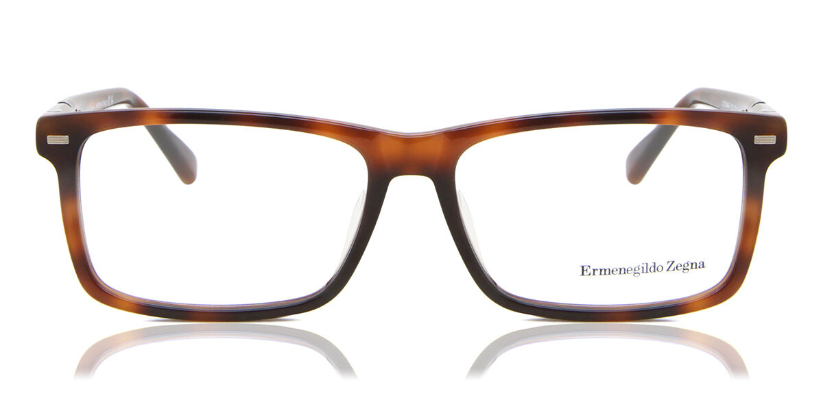 Ermenegildo Zegna EZ5037 054 Rectangle Tortoise Eyeglasses