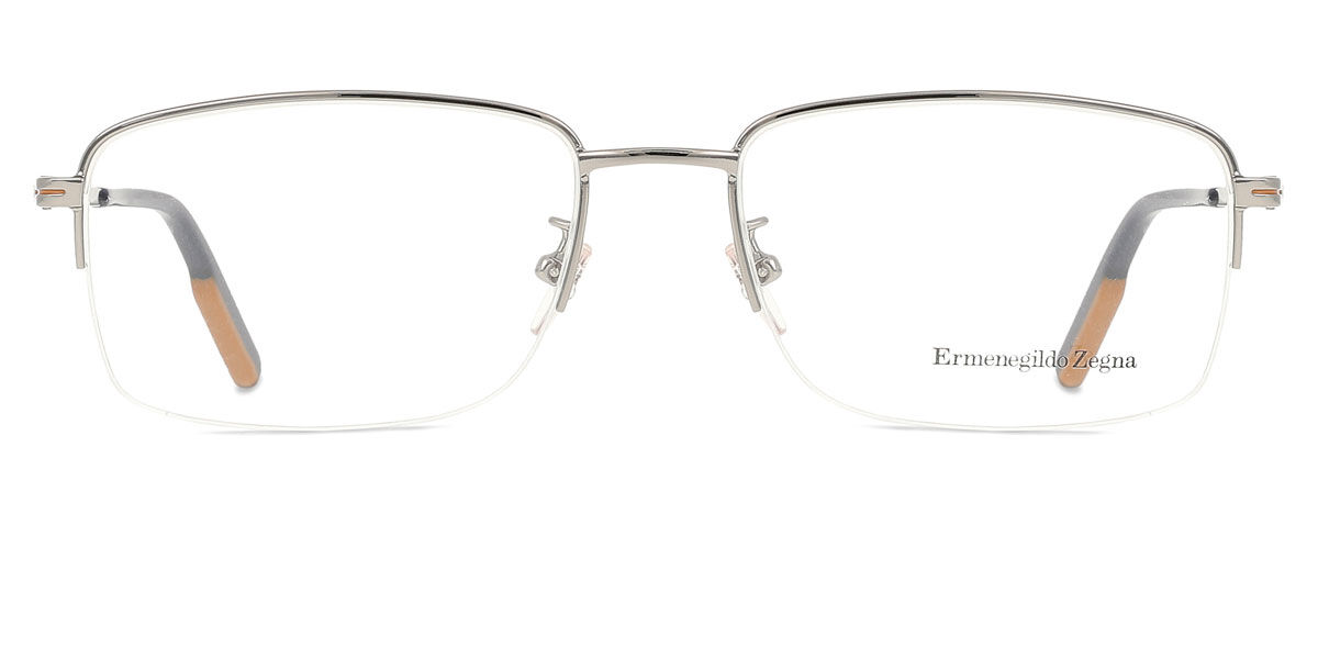 EZ5145F Asian Fit 001 Square Shiny Black Eyeglasses