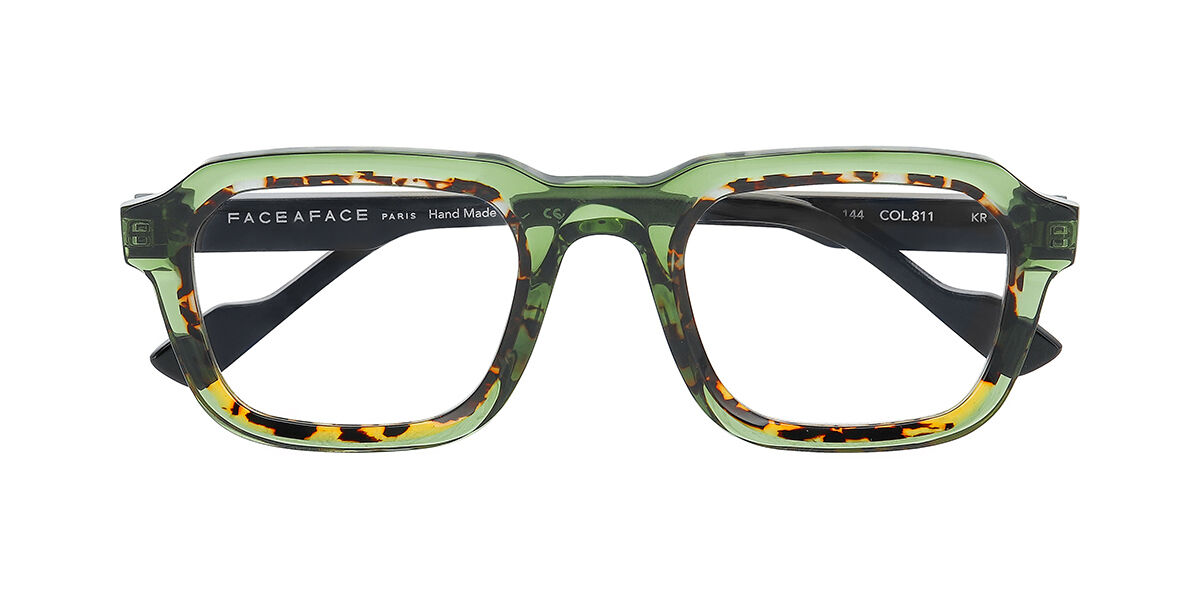 Face a Face Green Eyeglasses – Premium Quality, Free Delivery