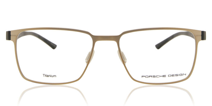 Porsche Design P8293 C Square Gold Eyeglasses  display picture 3