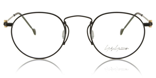 Yohji Yamamoto Bicolor Metal Glasses Women\'s (Frames) Did you notice this detail? This is one of the reasons Yohji  main image 2