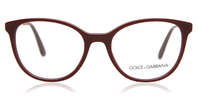 Dolce & Gabbana DG3363 3091 Oval Burgundy Eyeglasses  display picture 2