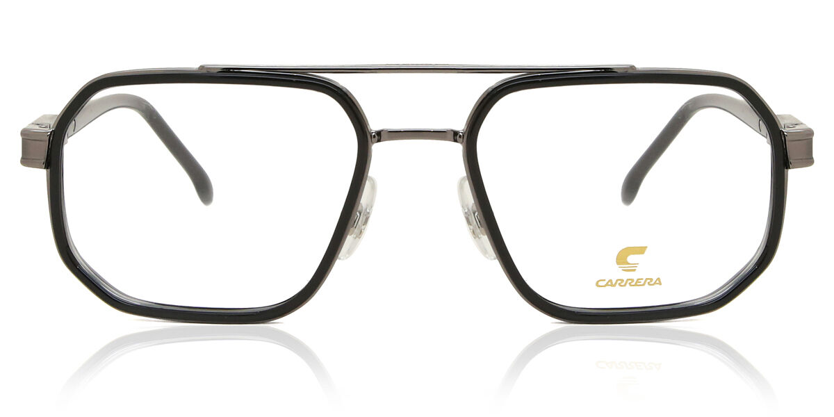 Carrera 1137 KJ1 Black/Dark Ruthenium Silver Eyeglasses