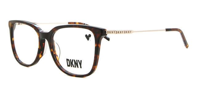 DKNY DK7004 205 Square Brown Tortoise Eyeglasses  display picture 1