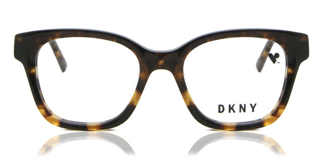 DKNY DK5048 281 Square Soft Tokyo Tortoise Eyeglasses  display picture 1