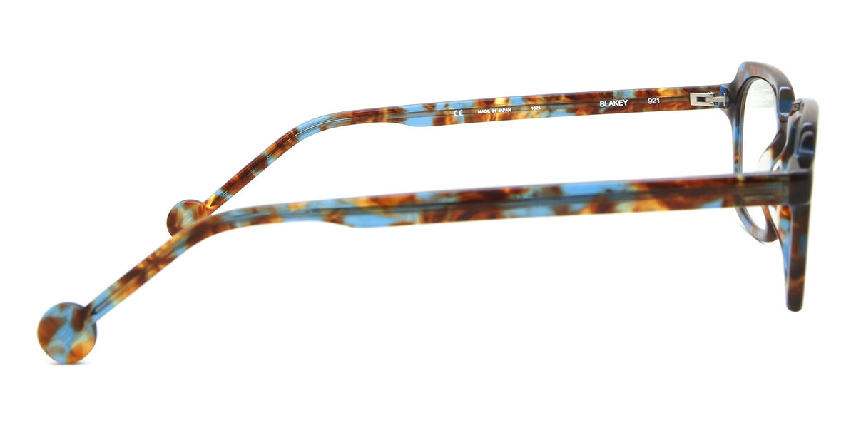 LA Eyeworks Blakey 921 Square African Tortoise Eyeglasses