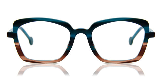 L.A. eyeworks Loquat no lenses included frame L.A.Eyeworks® LOQUAT Full Rim Eyeglasses for Unisex - Eurooptica main image 2