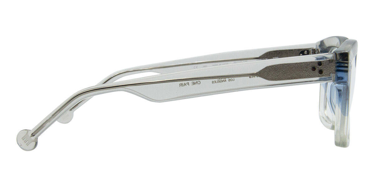 LA Eyeworks Wally 770 Transparent Grey Eyeglasses | SmartBuyGlasses US